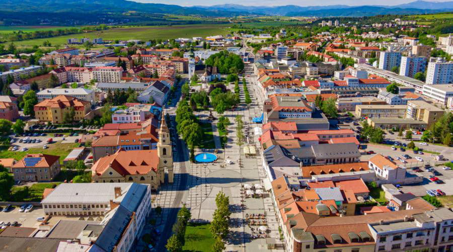 I nostri servizi di noleggio auto offrono una vasta selezione di veicoli a Zvolen.